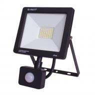 Прожектор з датчиком руху E.NEXT e.LED.flood.stand.sensor.30.6000 30 Вт IP44 чорний l0790008