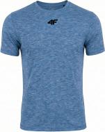 Футболка 4F TSHIRT FNK M2627 4FWSS27TFTSM2627-32M р.L голубой Футболка 4F TSHIRT FNK M2627 4FWSS27TFTSM2627-32M р.L голубой