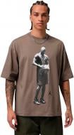 Футболка Nike M J DF SPT STMT GFX SS CREW IF0853-040 р.XL коричневый