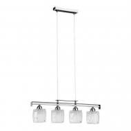 Люстра подвесная ALFA ALMA VENGE 15754 4x40 Вт E14 хром