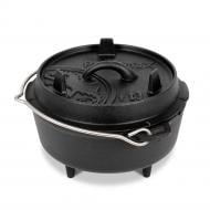 Казан чавунний Petromax 1,6 л Dutch Oven ft3 на ніжках