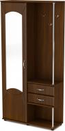 УЦЕНКА! Прихожая с зеркалом Компанит МДФ Надежда орех экко (УЦ №12)