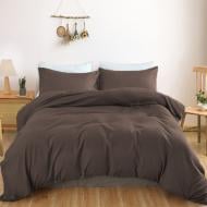 Комплект постельного белья Satin Light Pro 10-010 Brown 2х143х210 см коричневый MirSon
