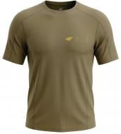 Футболка 4F TSHIRT FNK M2647 4FWSS27TFTSM2647-82S р.L коричневый