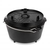 Казан с крышкой Petromax Dutch Oven ft9 на ножках 7,5 л