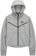 Джемпер Nike W NSW TCH FLC WR HOODIE FZ CW4298-063 р. L серый меланж