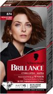 Крем-фарба для волосся Schwarzkopf Brillance №874 оксамитовий каштан 142,5 мл