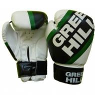 Боксерские перчатки Green Hill 12oz BGP-2211 бело-черный