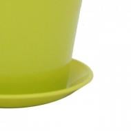 Піддон к горшку Вулкано-13 пластик прозрачный 13 см (0271-042) Form Plastic