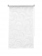 Ролета мини Декорія Тунис белая 50x160 см