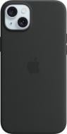 Чохол Apple Silicone Case with MagSafe для Apple iPhone 15 Plus black (MT103ZM/A)