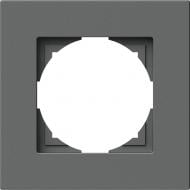 Рамка одноместная TEM Logiq универсальная антрацит OF10AT-U
