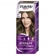 Крем-краска для волос Palette Intensive Color Creme Long-Lasting Intensity Permanent 6-0 (N5) темно-русый 110 мл