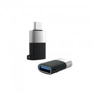 Адаптер Xo USB A - USB C NB149-F 1 м black