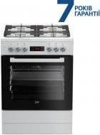 ВИТРИНА! Плита комбинированная Beko FSM62330DWT