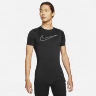 Футболка Nike M NP DF TIGHT TOP SS DD1992-010 р.2XL чорний