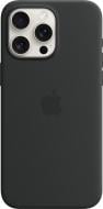 Чохол Apple Silicone Case with MagSafe для Apple iPhone 15 Pro Max black (MT1M3ZM/A)