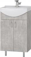 Тумба напольная Грейд Артик 50 бетон под умывальник Cersania 50