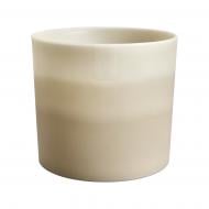 Вазон пластиковый пластик Colour gradient round круглый серо-бежевый 3,9 л Elho (555214)