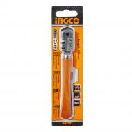 Склоріз роликовий 130 мм 6 різаків дерев’яна ручка INGCO HGCT02