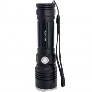 Ліхтар ручний Quantum Solid-M 10W LED з USB + Li-ion18650/2600mAh 700 Lm [019] Black QM-FL1020-18650/2600-CB