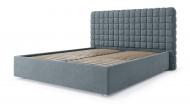 Кровать SOFYNO Квадро Люкс Фенси 97 + каркасный матрац Боннель 160x200 см темно-серый Кровать SOFYNO Квадро Люкс Фенси 97 + каркасный матрац Боннель 160x200 см темно-серый