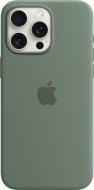 Чехол Apple Silicone Case with MagSafe для Apple iPhone 15 Pro Max cypress (MT1X3ZM/A)