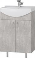 Тумба напольная Грейд Артик 55 бетон под умывальник Cersania 55