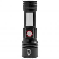 Фонарь ручной Quantum Adept 10W LED zoom +COB c USB+ 650 Lm черный QM-FL1031-18650/2600 Фонарь ручной Quantum Adept 10W LED zoom +COB c USB+ 650 Lm черный QM-FL1031-18650/2600