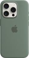 Чехол Apple Silicone Case with MagSafe для Apple iPhone 15 Pro cypress (MT1J3ZM/A)