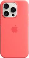 Чехол Apple Silicone Case with MagSafe для Apple iPhone 15 Pro guava (MT1G3ZM/A)