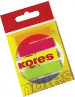 Стікер-закладинка 12x45 мм 5 кольорів неон 125 шт. K45105 Kores