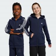 Джемпер Adidas U 3S FL FZ HOOD IC0600 р.140 синий