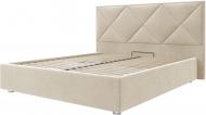 Кровать SOFYNO КристалБагира 05 + каркасный матрац Боннель 180x200 см бежевый Кровать SOFYNO КристалБагира 05 + каркасный матрац Боннель 180x200 см бежевый