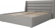 Кровать SOFYNO Кристал Багира 05 + каркасный матрац Боннель 180x200 см коричневый