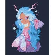 Картина по номерам Неоновая фея с металлизированными красками 16119-AC 40х50 см ART CRAFT