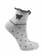 Носки женские Premier Socks Средние с бантиком и рюшем р.23-25 белый