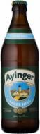 Пиво Ayinger Lager Hell светло фильтрованное 4.9% 0,5 л