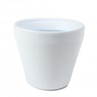 Вазон пластиковый пластик LIMA круглый белый 50 л Lamela (9056514)