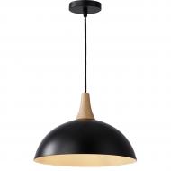 ВІТРИНА! Світильник підвісний Hopfen Loft Comfort h23.5 см/d30 см 1x40 Вт Е27 чорний ВІТРИНА! Світильник підвісний Hopfen Loft Comfort h23.5 см/d30 см 1x40 Вт Е27 чорний