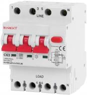 Дифференциальный автомат E.NEXT e.rcbo.pro.4.C63.30 p0720020