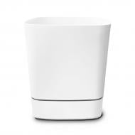 Вазон пластиковый пластик CLIMA квадратный белый 20 л Lamela (9051434)