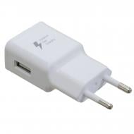 Мережевий зарядний пристрій Patron 1 x USB 2.0 2A White PN-1USB-220V-W