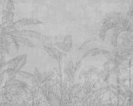 Фотошпалери De-Cors Пальмове листя сіре 70156 265x300 см 7,9 кв.м