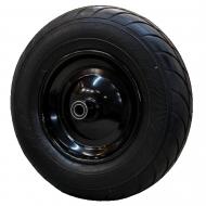 Колесо пенополиуретановое КВІТКА PRO для тачки без оси 4х8" 380 мм 110-6041