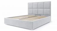 Кровать с подъемным механизмом SOFYNO Аркадия Багира 18 160x200 см светло-серый