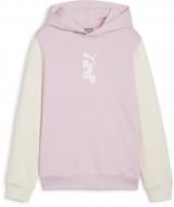 Джемпер Puma READY SET BETTER HOODIE TR 67927060 р.176 фиолетовый