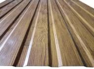 Профнастил матовый GOLD WOOD Strimex С-8 1225x2000 мм