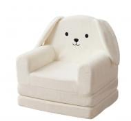 Крісло дитяче PIXIE 2в1 Зайчик 63x56x66 см SF-1689S білий