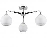 ВИТРИНА! Люстра потолочная Victoria Lighting Paulo/PL3 3x40 Вт E27 хром/черный